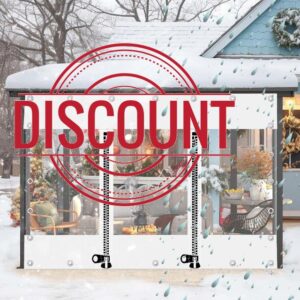 Outdoor Clear Tarp Curtains Waterproof