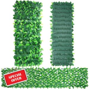 Artificial Ivy Fence Screening