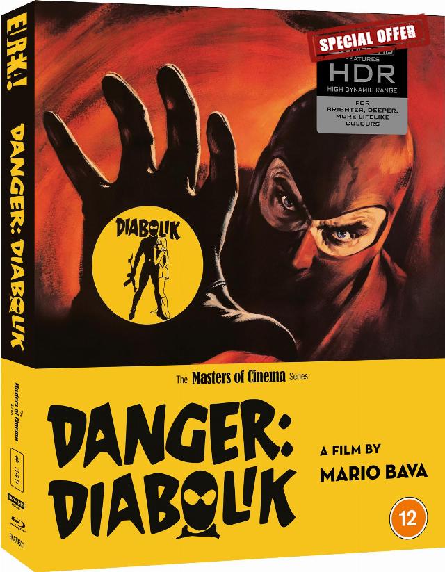 DANGER: DIABOLIK (Masters of Cinema) Limited Edition Dual Format (4K UHD + Blu-ray)