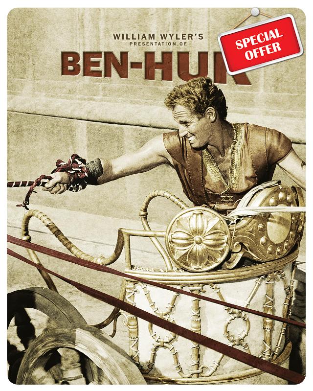 Ben-Hur Steelbook [4K Ultra HD] [1959]