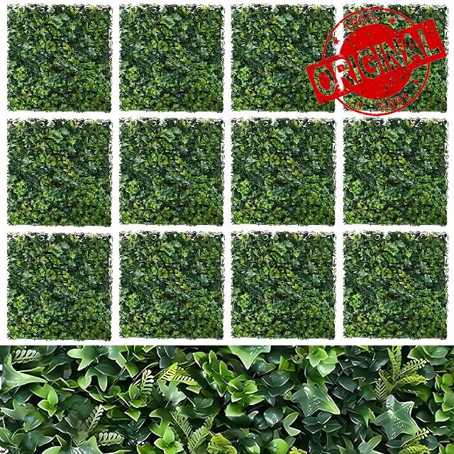 12Pcs Artificial Hedge Panels