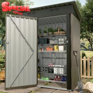 5x3 FT Outdoor Storage Shed