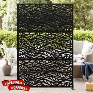 Metal Privacy Screen Outdoor Garden