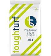 ToughTurf Grass Seed - 2.5kg Bag - Fast Growing & Hard Wearing for Greener, Thicker Lawns - Safe ...