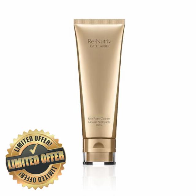 Estée Lauder Re-Nutriv Rich Foaming Cleanser Face Wash | For All Skin Types