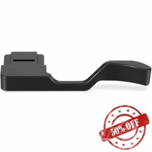 Haoge Thumb Up Hand Grip for Sony RX1R III Camera Accessories Metal Hot Shoe rx1r iii m3 Thumb Up Rest Hand Grip THB-RX1RIII-B Black