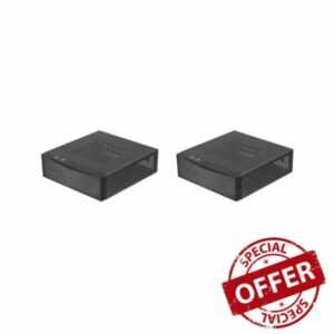 2 set of Mini ITX Case Professional Metal 2.0 USB Compact Computer Case for Office M05
