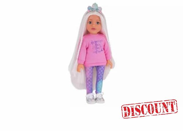 DesignaFriend Pearl Mermaid Doll - 18inch/46cm By Chad Valley