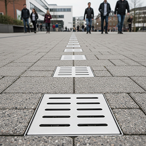 Stainless steel drain cover
