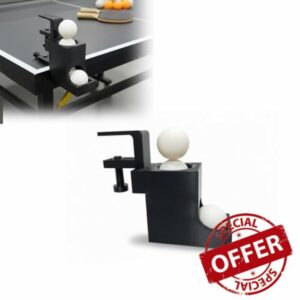 Ping Pong Ball Dispenser with Adjustable Clip