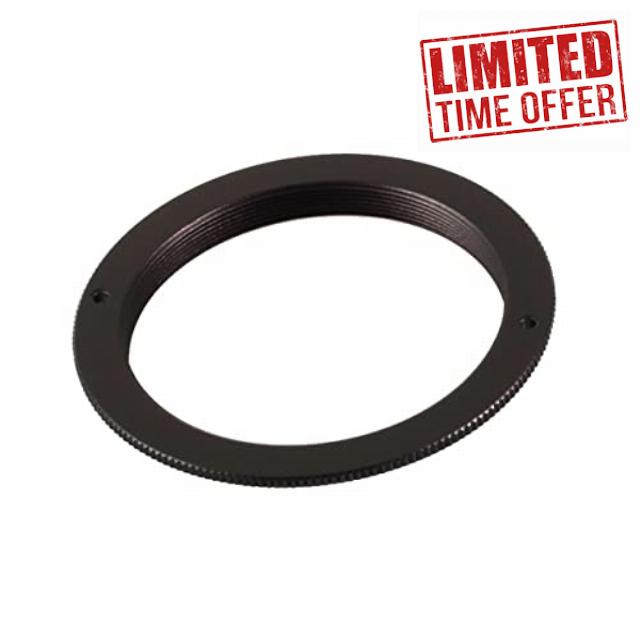 Astronomical Telescope Accessories M52 Male Thread To M48 Female Adapter S8206