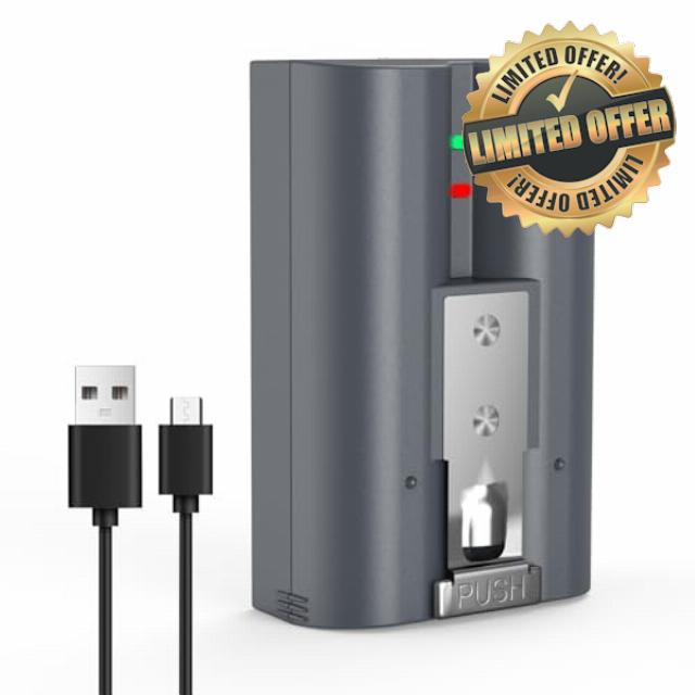 Upgraded 7200mAh V4 Replacement Battery for Ring Video Doorbell 2/3/4/3 Plus