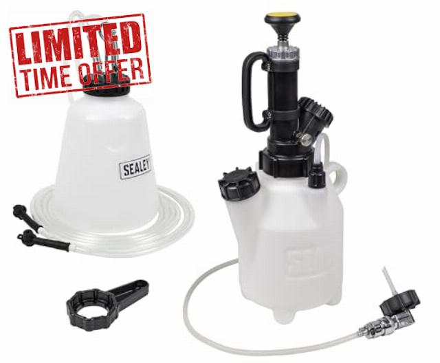 Sealey Pneumatic Brake & Clutch Bleeding System - VS820A