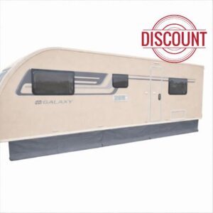 Luxury Caravan Draught Skirt 6m x 500mm – UV-Resistant PVC Weatherproof Awning Skirt with Reinforced Edging