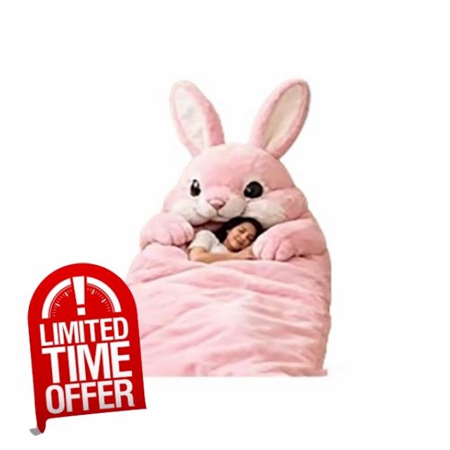 6FT Giant Bunny Sleeping Bag