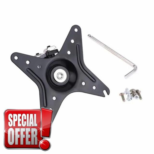 Wall Mount Monitor Bracket Button Box VESA Mount 100 Mm 75mm 50mm 2 Axis Adjustable Button Box Mounting Sim Rig Upgrade