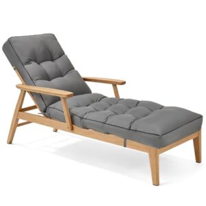 Sun Lounger Cushion Waterproof 200*55*8cm