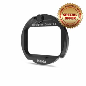 Haida Adapter Ring for Sigma 15mm F1.4 DG DN DIAGONAL FISHEYE | Art for Sony E Rear Lens Filte