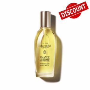 L'OCCITANE - Almond (Amande Sublime) Suppleness Oil - 100 ml - Soothing and firming - Made in France