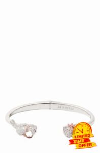 Kate Spade New York Pawlina Hinge Cuff Neutral Multi One Size