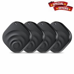 Smart Air Tracker Tag 4 Pack for iOS and Android