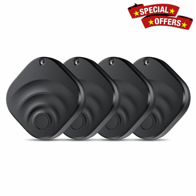 Smart Air Tracker Tag 4 Pack for iOS and Android