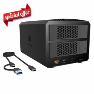 ICY BOX (2-Bay) RAID Enclosure for 2.5/3.5 inch SATA HDD SSD