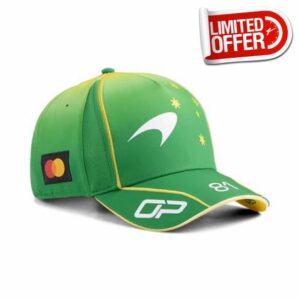 PUMA McLaren F1 Oscar Piastri Australian GP 2026 Special Edition Cap - Black - One Size Fits Mos