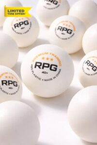 100 x RPG 3-star ITTF Grade ABS Table Tennis Balls