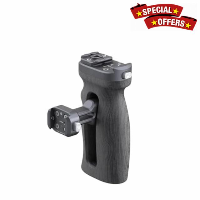 Compatible for Nikon Canon Sony Falcam F22 Quick Release Hand Grip Side Handle with F22 F38 Port Cold Shoe Universal