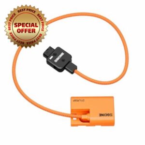 ZGCINE D-Tap to LPE6P Dummy Battery for Canon EOS R5 Mark II / R6 Mark II - With 180° Rotatable D-Tap Plug