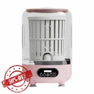Mini Washing Machine | 3L Laundry Appliance Rechargeable | Mini Bras Underwear Clothes Washer | for Baby Clothes Pet Bedding Swimsuit Socks Apartment Dorm Hotel Travel
