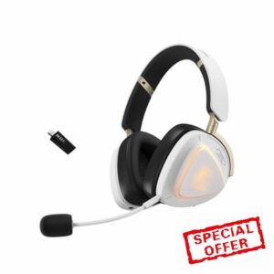 ASUS ROG Delta II KJP Wireless Gaming Headset - White