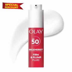 Olay Regenerist Firm & SPF50+ Face Cream with Collagen Peptide