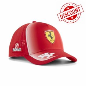 PUMA Scuderia Ferrari F1 2026 Lewis Hamilton Cap - Red - One Size Fits Mos