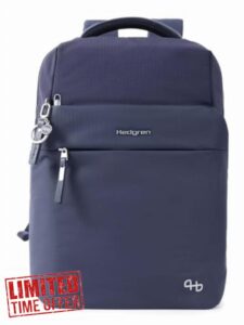 Hedgren Laptop Backpack with Laptop Compartment Furo Shiki Backpack L 15.6" + RFID L Peacoat Blue Navy