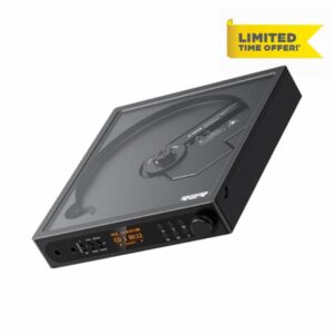 FiiO DM15 CD Player with 24Bit R2R DAC (Black)