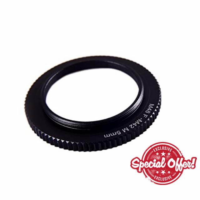 S7996-m48 To M42 Adjustment Ring Astronomical Telescope Accessories Distance Astronomical telescope pa