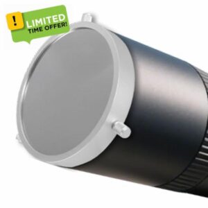 Solar Filter for Telescope (140mm/160mm) - Retractable ÍSO-Compliant Solar Éclipse Filter | Foldable Sunspot Observation Filters | Safe Sunlight Reduction Filters for Telescopes