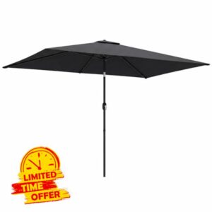 Outsunny 3x2m Garden Parasol