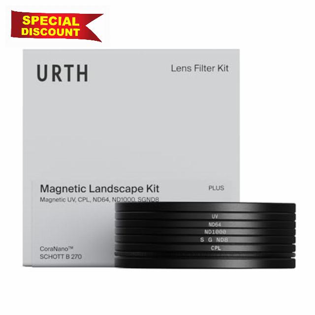 Urth 67mm Magnetic 5-in-1 Lens Filter Kit (Plus) — UV