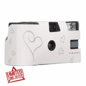Generic Disposable Wedding Retro Film Camera with Flash 27 Color Films for Party Supply