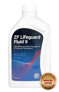 WOL Genuine ZF Lifeguard 9 Automatic Transmission Oil Fluid - High Performance 8HP 9HP Oil For Passenger Cars (1L)