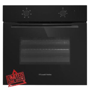 Russell Hobbs Built-in Electric Fan Oven 70L in Matte Black with 6 Functions