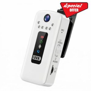 SPIKECAM True 1080P Mini Body Cameras with Audio and Video