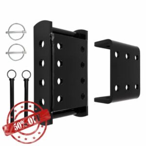 maXpeedingrods Adjustable Steel Tow Hitch Drop Plate for Land Rover Defender Van 3500kg