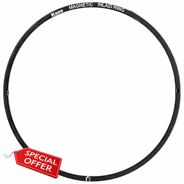 Kase 77mm Magnetic Inlaid Lens Filter Adapter Ring for Magnetic Filter/Lens Cap