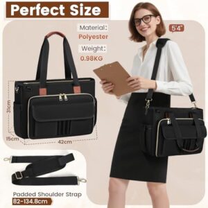 Large Nurse Utility Briefcase with Insulated Pocket for Office School College