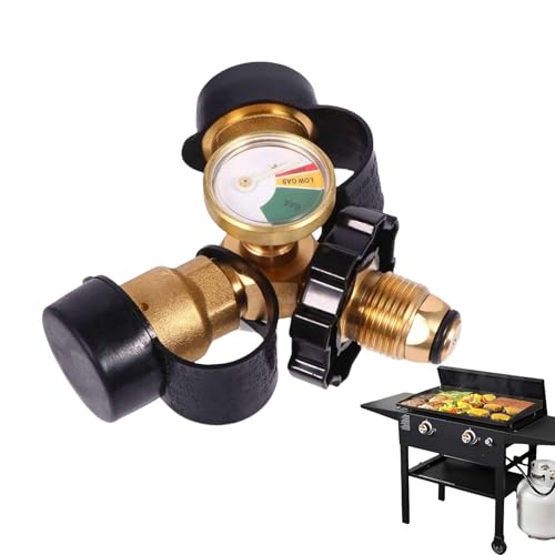 Robust Hose Connection for Camping Stoves Heaters and Grill