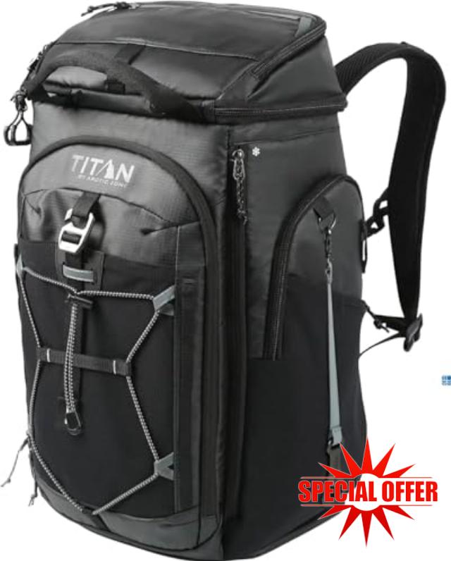 Titan by Arctic Zone 26-Can Backpack Coole